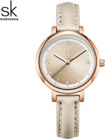 SHENGKE Women's Watch Leather Band Luxury Watches for Women Waterproof reloj para Mujer - Image 7
